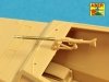Aber 48L-21 Set of 2 barrels for German machine guns MG34 (1:48)